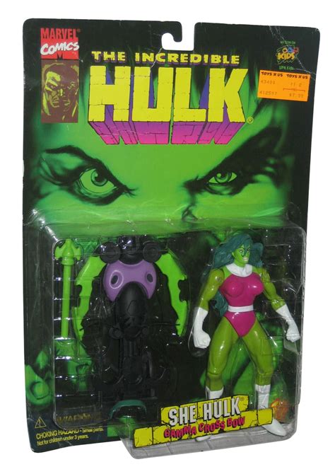 Marvel The Incredible Hulk She Hulk 1996 Toy Biz Action Figure