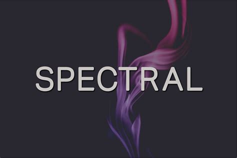 Spectral Font By A Christie · Creative Fabrica