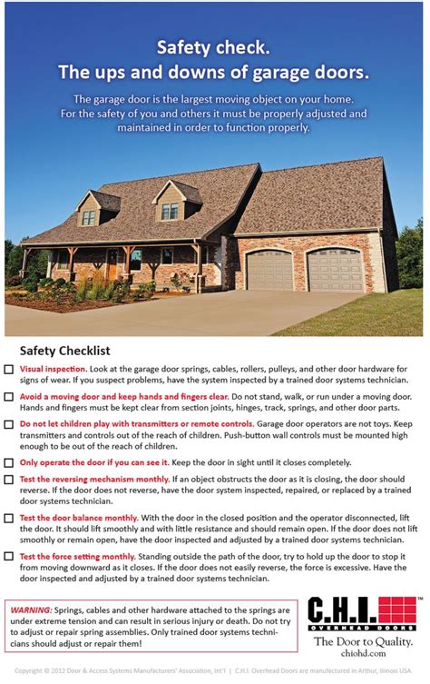 June Is National Garage Door Safety Month To Recognize The Importance