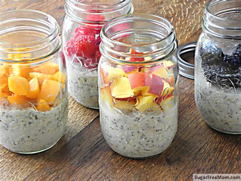 Uncooked, rolled oats that you use in overnight oats overnight oats should be stored in the refrigerator in an airtight container immediately after you mix though this recipe carries about the same number of calories as a blueberry muffin, thanks to its. what size jar for overnight oats