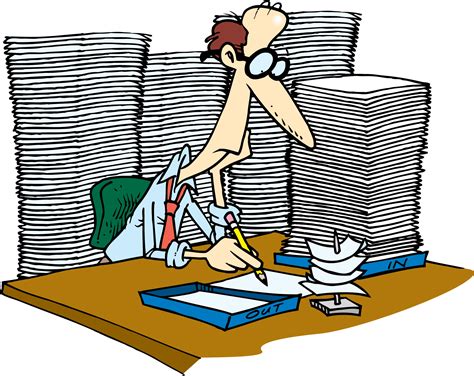 Workaholic Too Much Work Clip Art Png Download Full Size Clipart