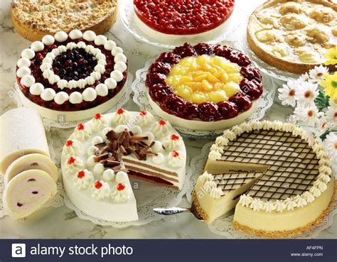 Assorted Cakes And Gateaux Stock Photo Royalty Free Image 13828796