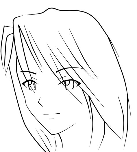Girl Sketch Lineart By Nocxicor On Deviantart
