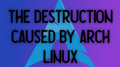 Arch Linux And The Installation Meme Warning Youtube