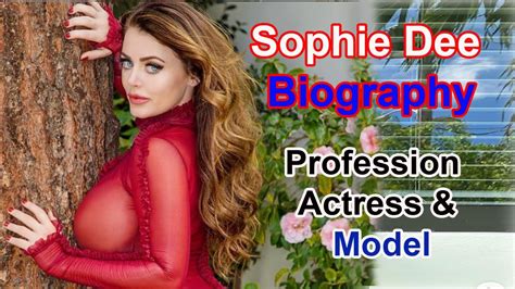 Sophie Dee Biography Age Height Videos More Husband Son Family Profession Actress