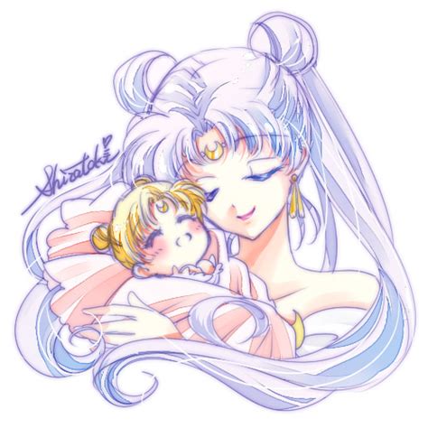 Tsukino Usagi Princess Serenity And Queen Serenity Bishoujo Senshi Sailor Moon Drawn By