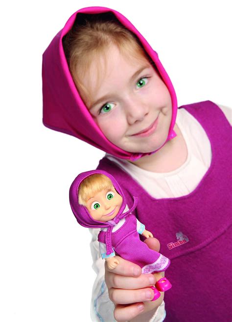 Buy Masha And The Bear Jada Toys Masha Plush Set With Bear And Doll