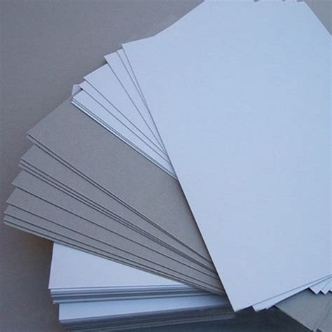 Coated Duplex Board With Grey Back At Best Price In Zhejiang Deqing