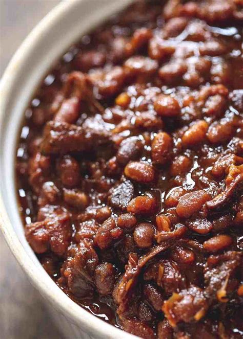 Slow Cooker Brown Sugar Baked Beans