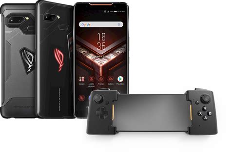 Asus Rog Phone Game Bundle Gamingmobil Med Snapdragon 845 Och Gamevice