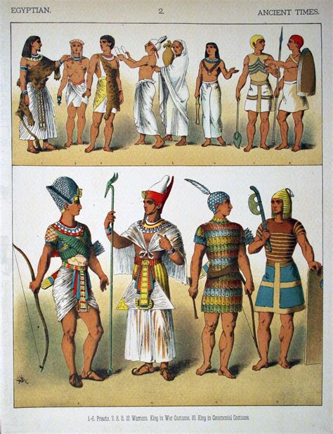 Egyptian Men Wear Including • Schenti • Apron • Crowns • Chignon Cape