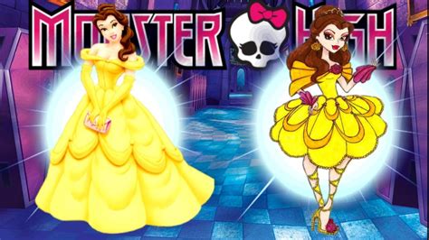 Disney Princesses In Monster High Youtube