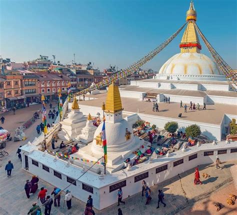 Boudhanath 😮 The Largest Stupa In Nepal And The Holiest Tibetan Buddhist Temple Outside Tibet😊