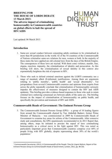 full text human dignity trust