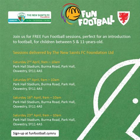 More Free Fun Football On The Way At Park Hall Stadium Tnsfc