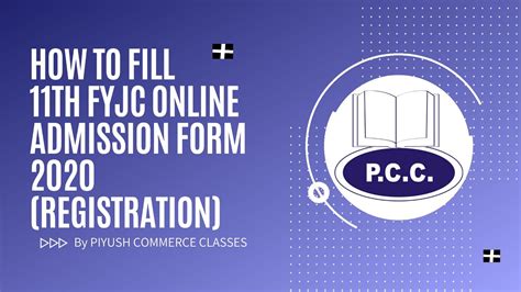 Student Registration Form Filling Step By Step Guide Fyjc 11th