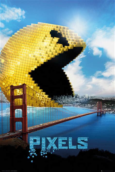 Pixels Pacman Poster Sold At