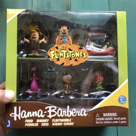 Jetsonsandflintstone Hanna Barbera Collector Mini Action Figure 6 Pack By