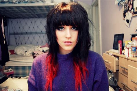 Indierock Dip Dyed Hair