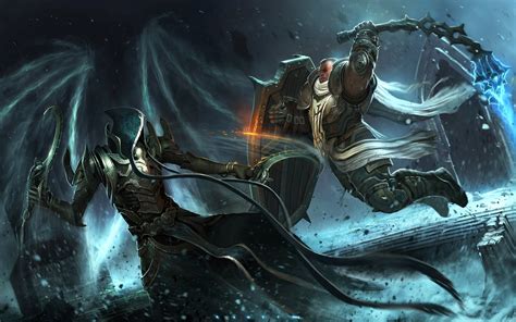 Diablo Iii Reaper Of Souls Crusader Blizzard Entertainment Wallpaper