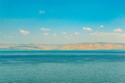 Sea Of Galilee In Israel Stock Photo Image Of Water 206077108