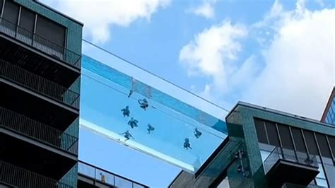 London Pool With Glass Bottom Sits 115 Feet In The Air