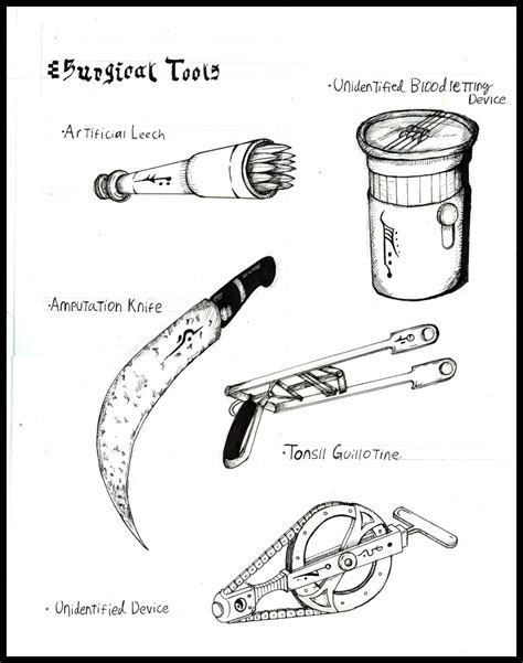 Plague Doctor Tools By Dreamingnoctis On Deviantart