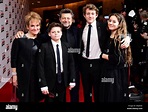 Andy Serkis and Lorraine Ashbourne with their children Sonny Serkis ...