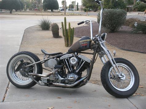 1984 Harley Shovelhead Weld On Rigidbobber Chopper Style