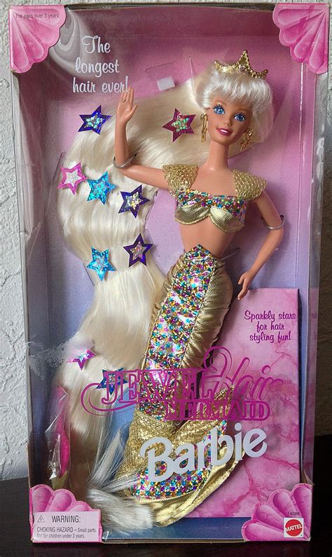 Jewel Hair Mermaid Barbie Doll Mermaid Barbie Barbie Dolls Barbie