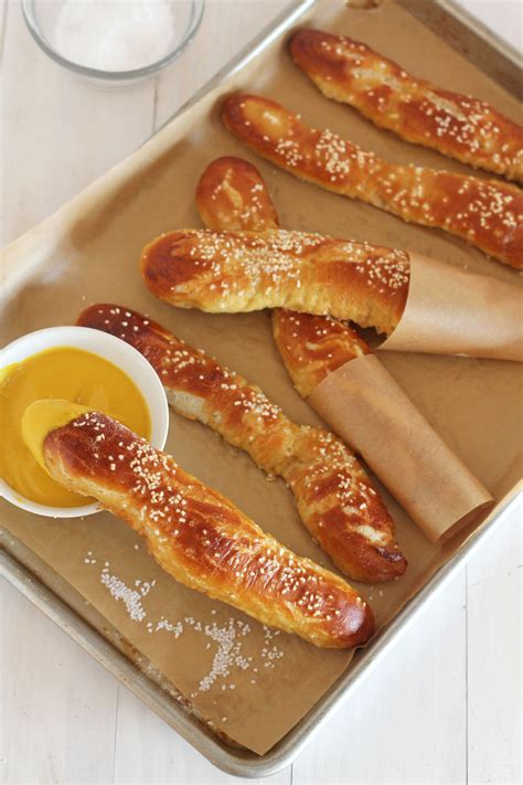 German Soft Pretzel Sticks With Video