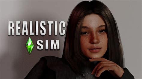 Making A Realistic Sim In The Sims 4 Cc List Youtube