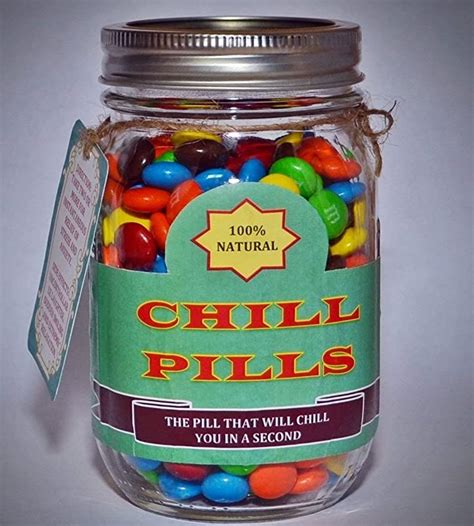 Chill Pill Funny Diy Ts Stickerlabels Only Or
