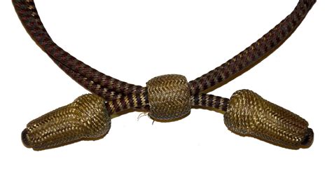 Fine Gold Bullion Civil War Officers Hat Cord Complete With Acorns