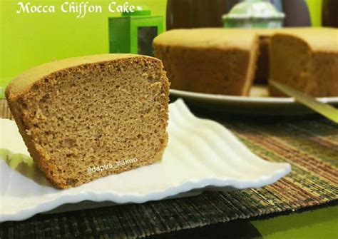 Resep Mocca Chiffon Cake Oleh Dapuamakwo Cookpad