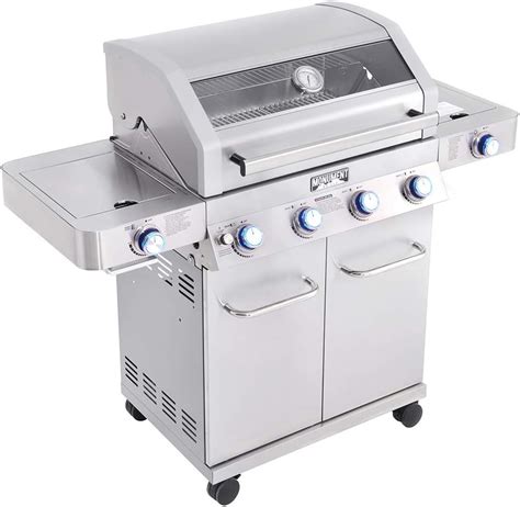 Review Monument Grills 35633 Stainless Steel 4 Burner Propane Gas Grill