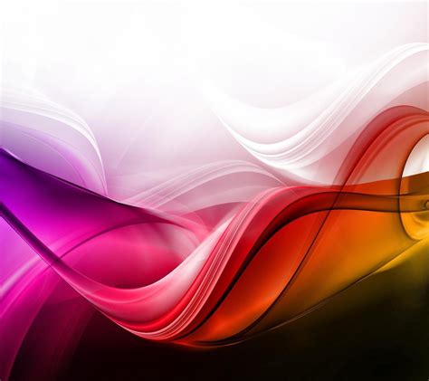 Red Orange And Purple Abstract Art Abstract Swirls Hd Wallpaper