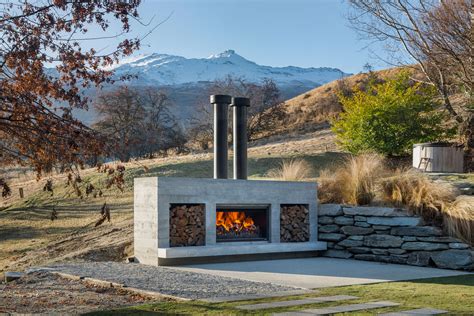 Custom Outdoor Fireplace Designs