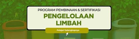 Pengelolaan Limbah Indonesia Environment Energy Center