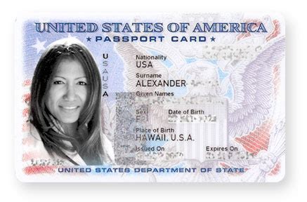 Here you can generate high quality us passport card. Strategies For Obtaining Overnight Passport Cards