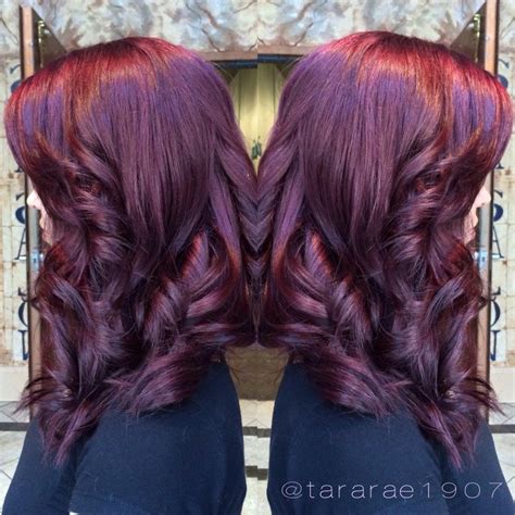 Purple Hair On Whitney Spaatlantis Purplehair Plum Hair Hair