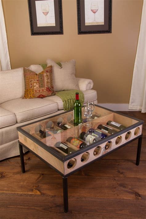 When it comes to various diy projects, a wine crate coffee table is ideal for the project. Nice Looking DIY Coffee Table 36 - SWEETYHOMEE