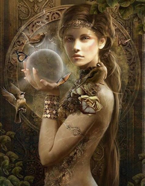 Magical And Mystical Fantasy Art Fantasy Women Fantasy