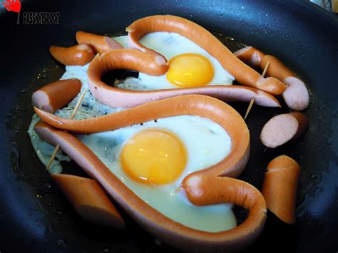 Sausage Egg Hearts Creative Idea For A Meal Passionspoon Recipes