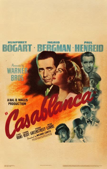 1942 Casablanca Poster 15535