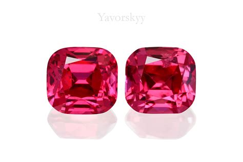 Red Spinel Mansin Mogok 153 Cts 2 Pcs Spinel Jewelry Diamond