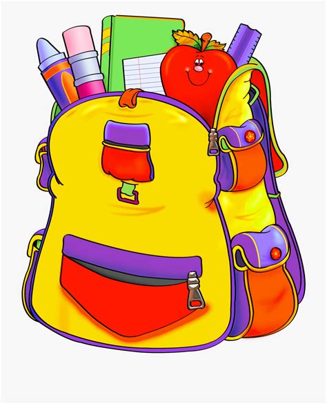 Backpack Clipart Empty Backpack Backpack School Supplies Clipart