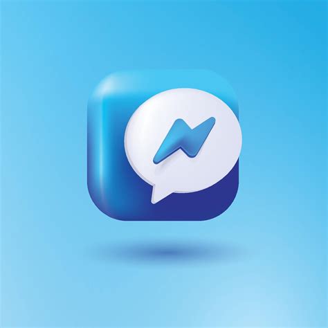 Messenger 3d Icon 2058922 Vector Art At Vecteezy