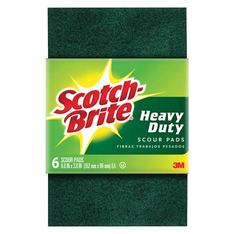 3m Scotch Brite Scrubbing Pad 152mm X 96mm Pingcon Marketing