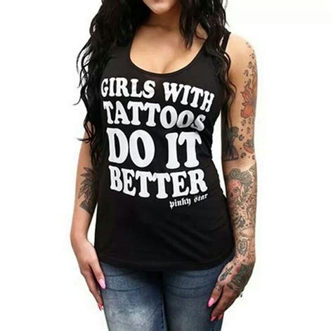 Tattoos Tank Tops Women Women Tank Top Fashion